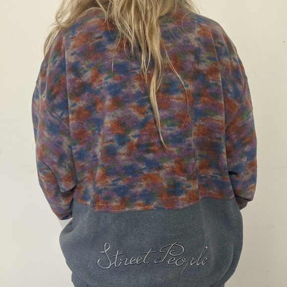 Fleece Pullover XL Vintage Street People. - Picture 9 of 10